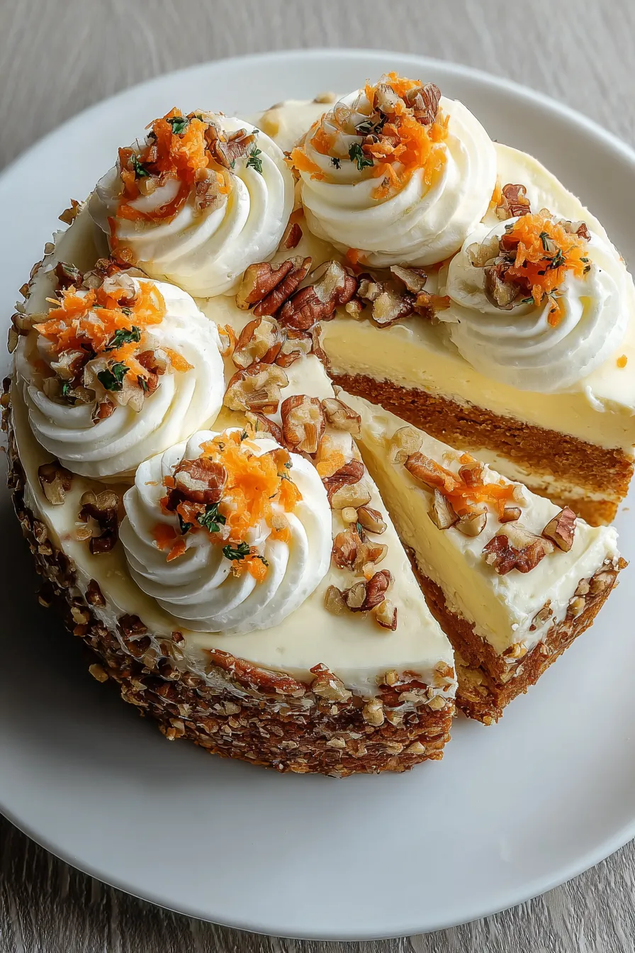 From Spices to Structure: Decoding Carrot Cake Cheesecake Ingredients